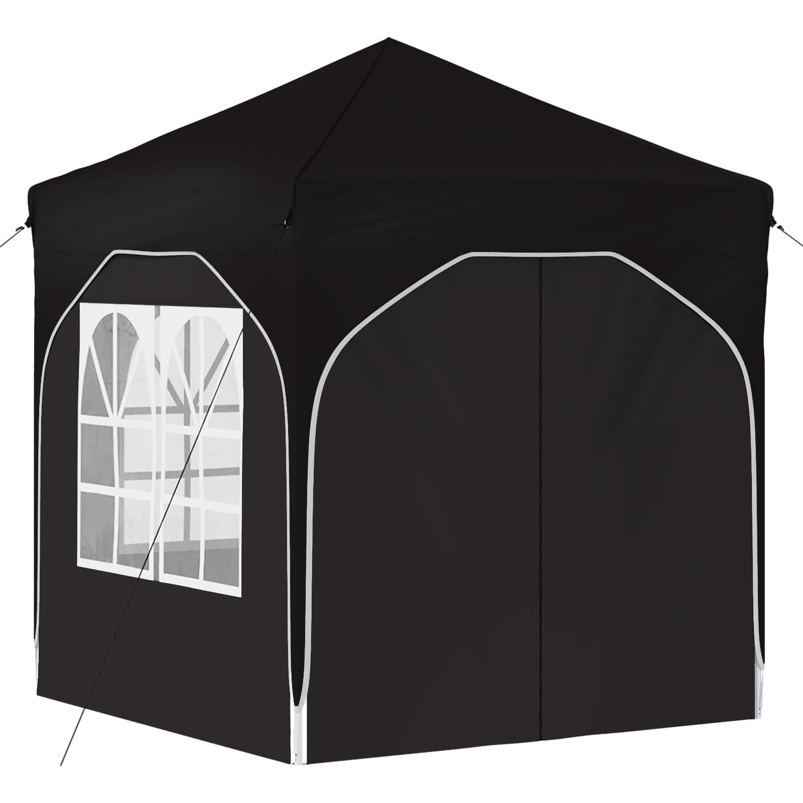 Namiot Pop-up 192 x 192 x 245 cm czarny