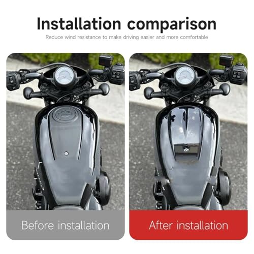 Déflecteur de carénage Harley Nightster protection console contre chocs - 7