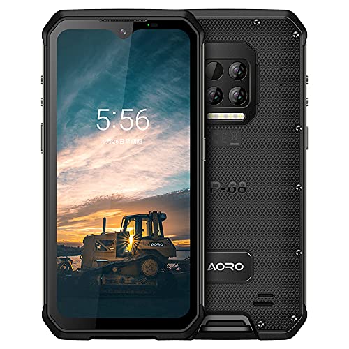 AORO A9 Android Flir Lepton MSX PTT GPS gsm NFC SOS FHD POC 4G Rugged and Durable ATEX Mobile Phone