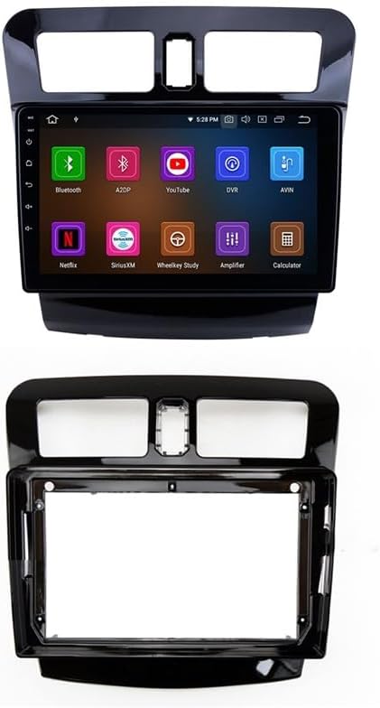 Automobile Accessories 9 Inch Car Radio Fascia for JAC A13 IEV4 2014-2016 DVD Stereo Frame Plate Adapter Mounting for Dash Installation Bezel Kit High Performance