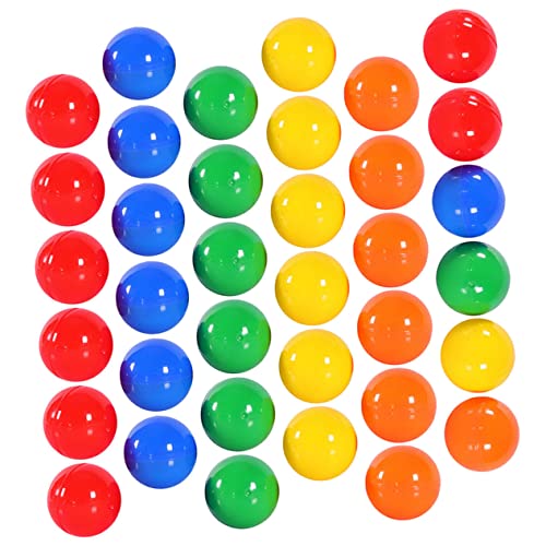 ifundom 100pcs Sphere Game Balls Activity Party Balls for Raffles Drawings Celebrations Compact Lightweight for Easy Grasp and Storage Fun Entertainment