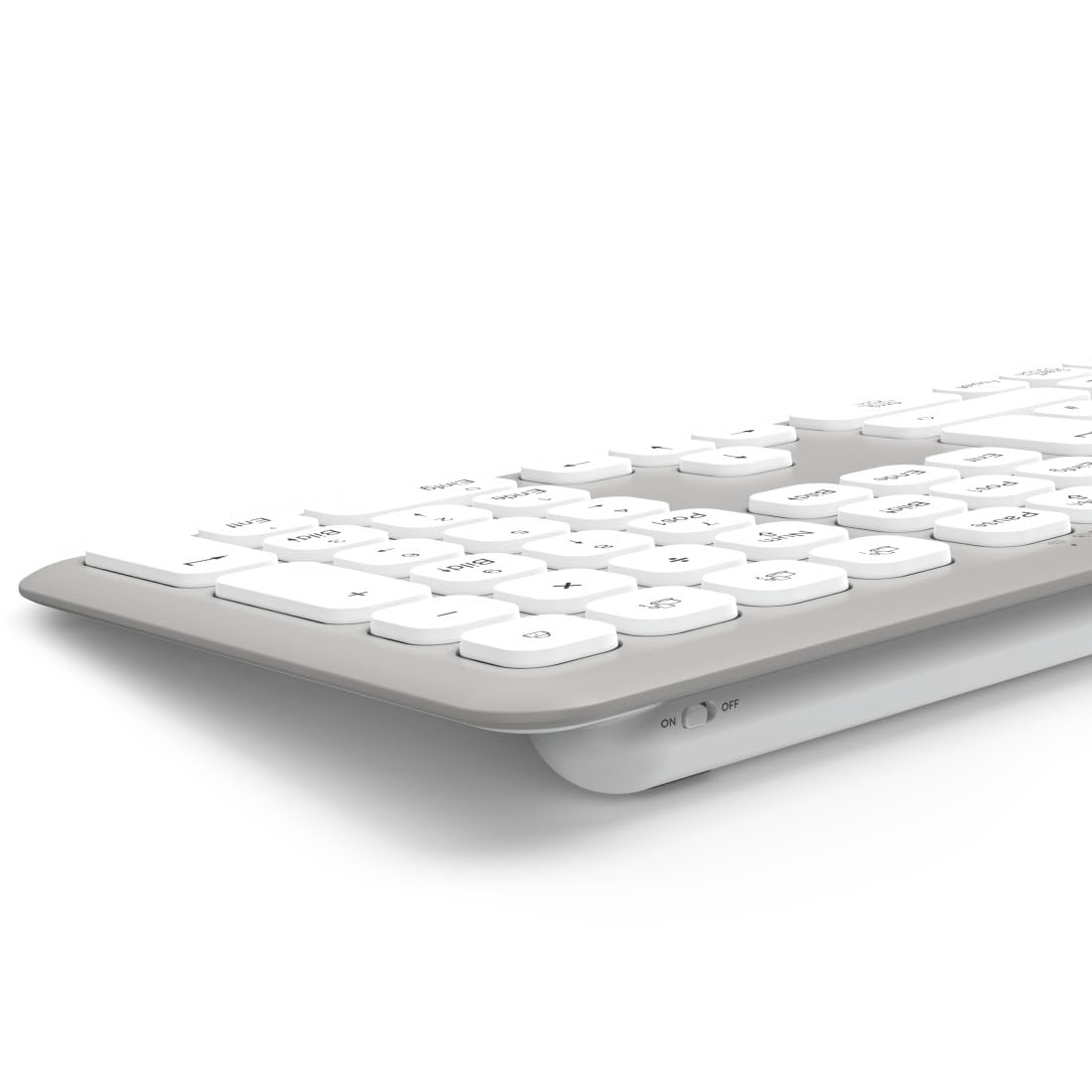 Hama Zestaw myszki do klawiatury, bezprzewodowa, 2,4 GHz przez odbiornik USB + 2 x Bluetooth do komputera, laptopa, tabletu, zasięg 10 m, niemiecki układ QWERTZ, brak odgłosów kliknięcia, zasilanie