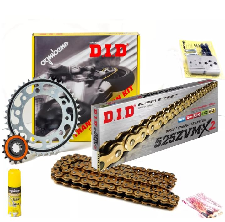 Kit cadena corona piñón DID Yamaha FZ6 Fazer 600 cc 2005 ABS