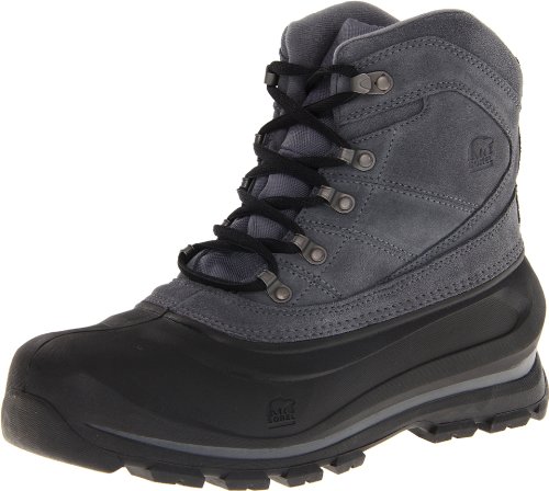 Sorel Men's Cold Mountain Snow Boot,Charcoal,13 M US