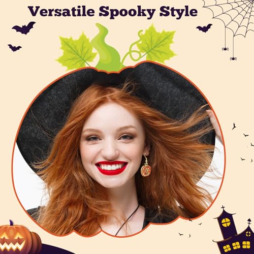 Joyline Halloween Pumpkin Earrings for Women Crystal Dangle Earrings Halloween Jewelry Gifts Costume Party Accessories4