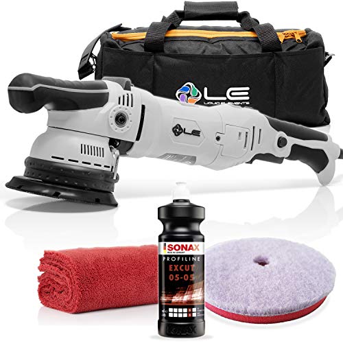 Detailmate Liquid Elements T4000 V2 - Juego de pulidora excéntrica, disco de 125 mm, juego de pulidoras Sonax (juego básico de 2-1 L)