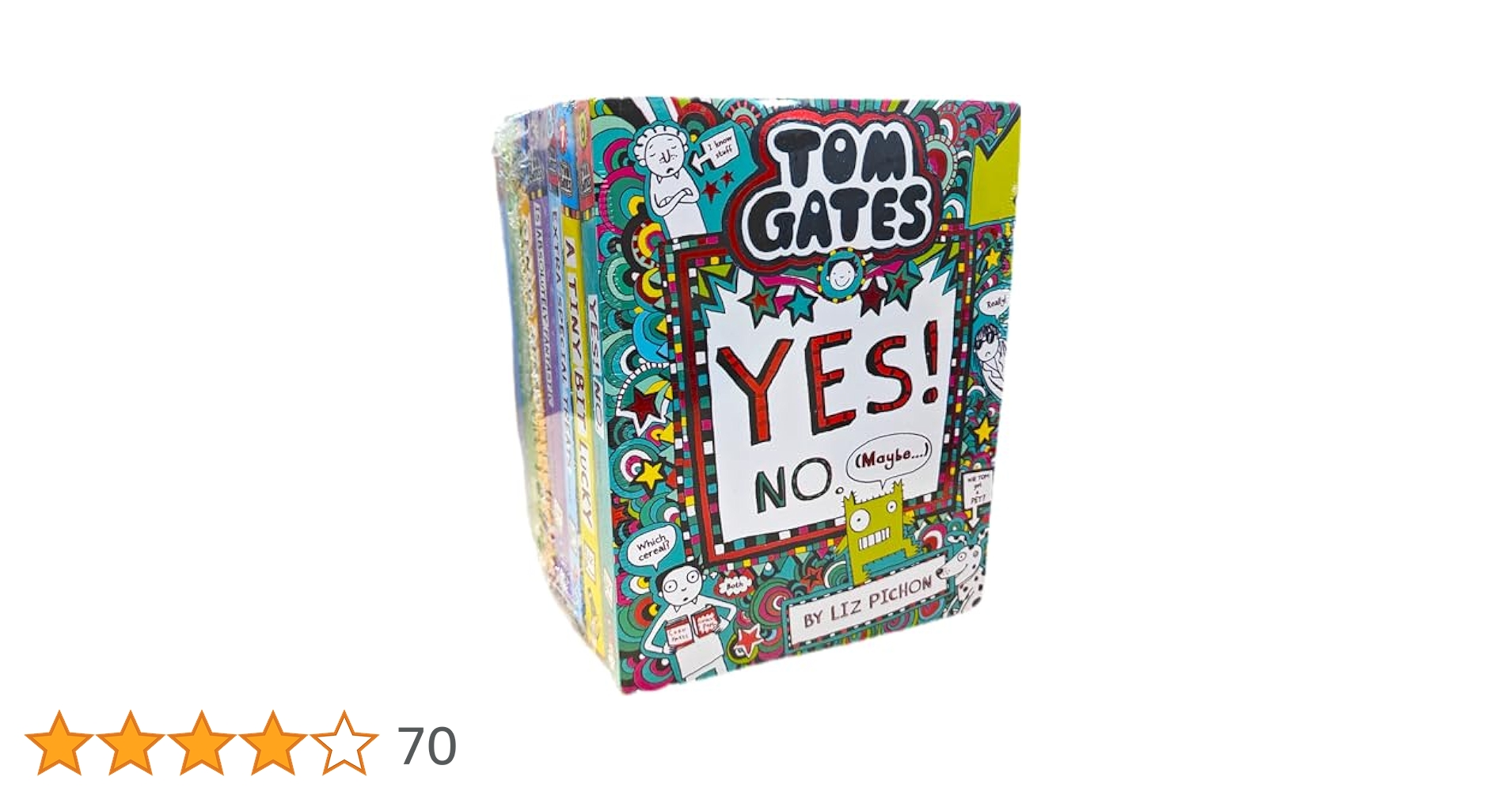 TOM GATES シリーズ 8冊セット Tom Gates: The First Brilliant Box-set (Books 1 To 8) : Liz