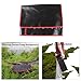 Unhooking Fishing Mat 140x35cm Angler Landing Mat Foldable Fish Protections Pad with Measuring Scale & Unhooking Tool Accessories