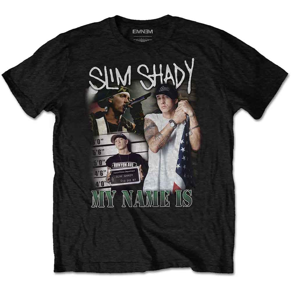 Eminem Band Monkey Unisex T-Shirt My Name is Homage (Small) Multicoloured