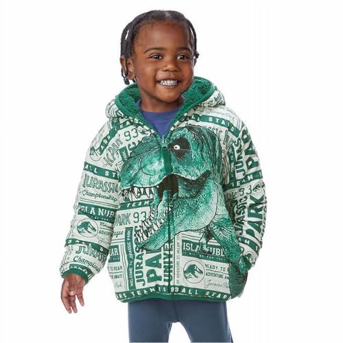 Character Boys’ Reversible Jacket (Jurassic Park, 6)
