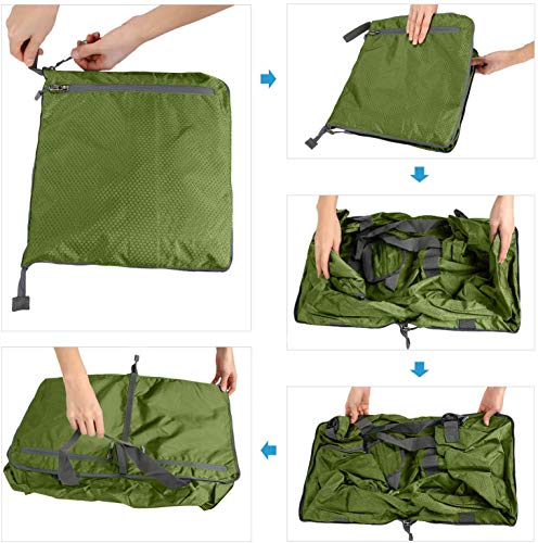 Duffel Bag 80L, Foldable Gym Bag for Men Women Duffle Bag Lightweight for Travel Sports