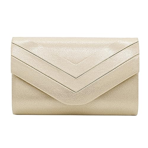 Sac à main soirée à rabat et pochette de cérémonie avec chaîne amovible
