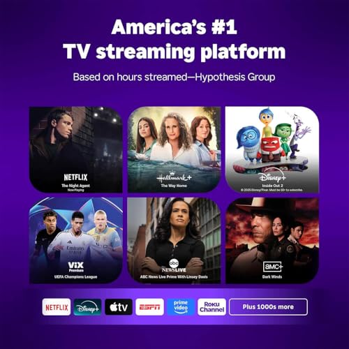 Image of Roku 50R5D5 50 inch Class Select Series 4K QLED Smart TV 2026