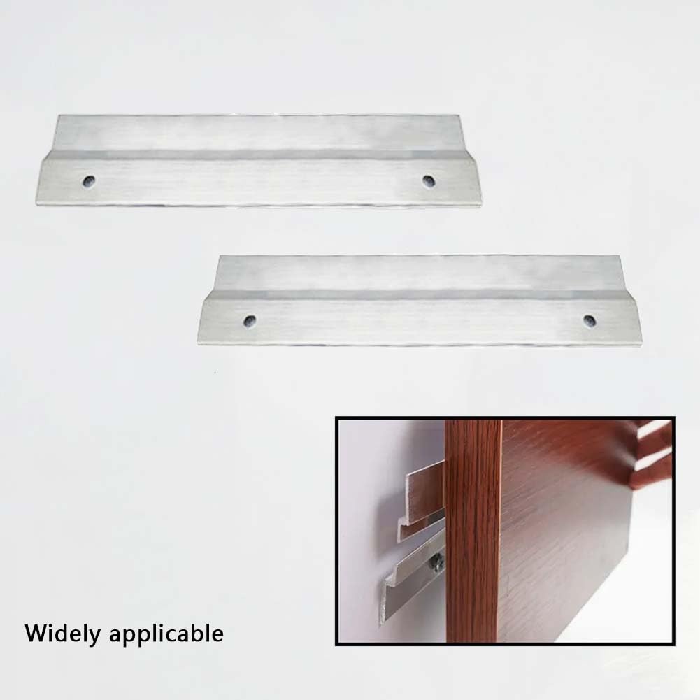 Z-Aufhänger Set Aus Aluminium – Französische Klammer Für Bilder, Spiegel & Schwere Dekoration, 5,1 Cm, Inkl. Schrauben & Dübel