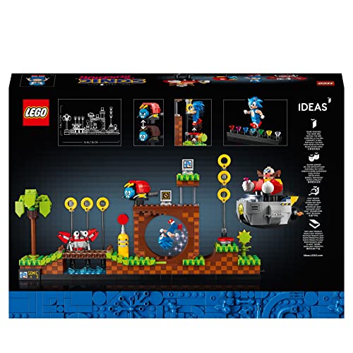LEGO Ideas Sonic The Hedgehog – Green Hill Zone - Set de Construction 21331