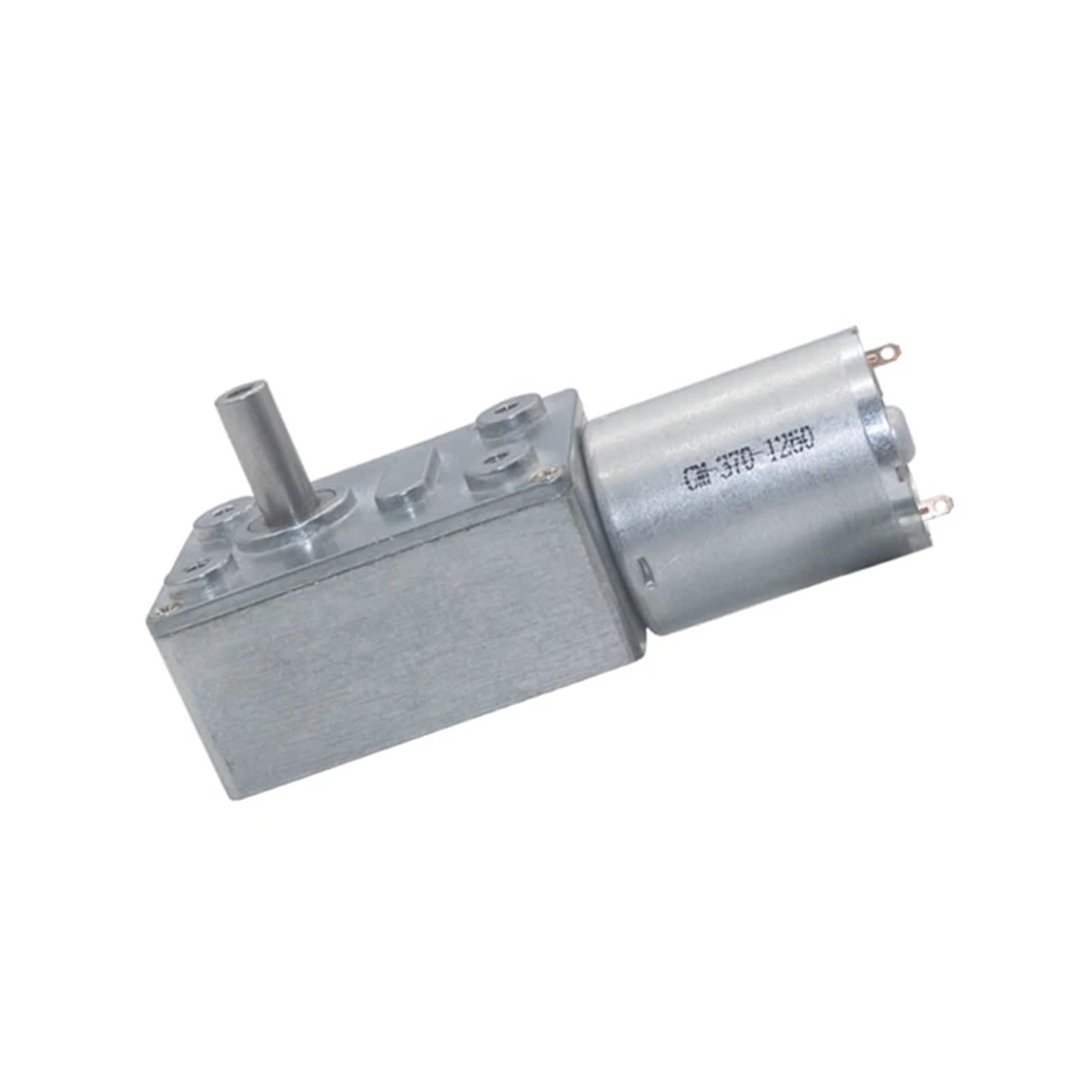 JGY370 DC 6V 12V 24V Reductor de velocidad de alto par Motor reversible de baja velocidad 1RPM a 375RPM 1 pieza(2 RPM,DC24V)