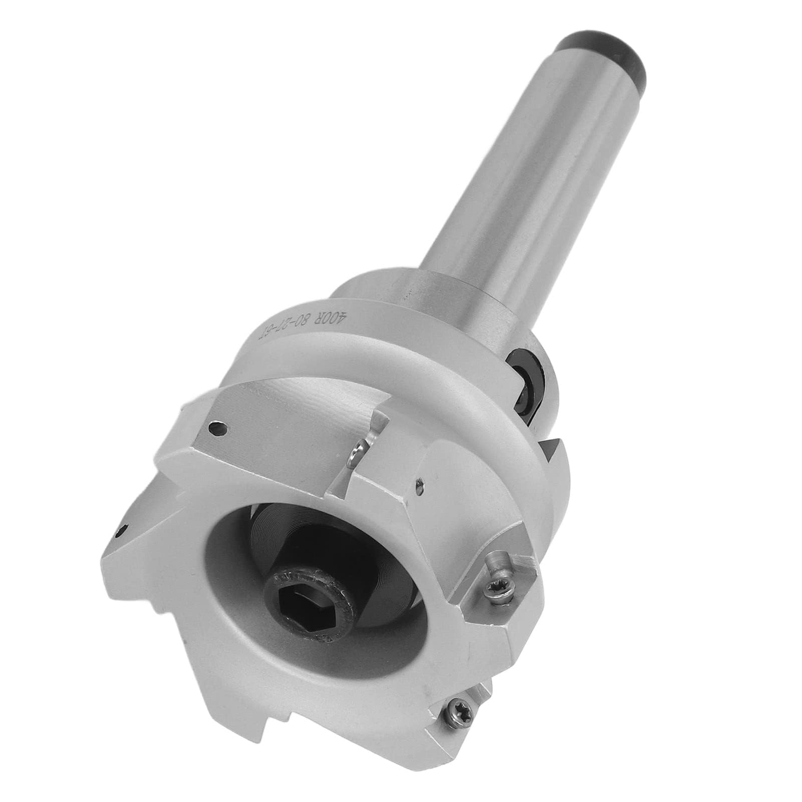 Ensemble Support Fraise Face Milling Tooling MT3 FMB27 BAP 400R 80 27 6T avec Inserts 1604APMT
