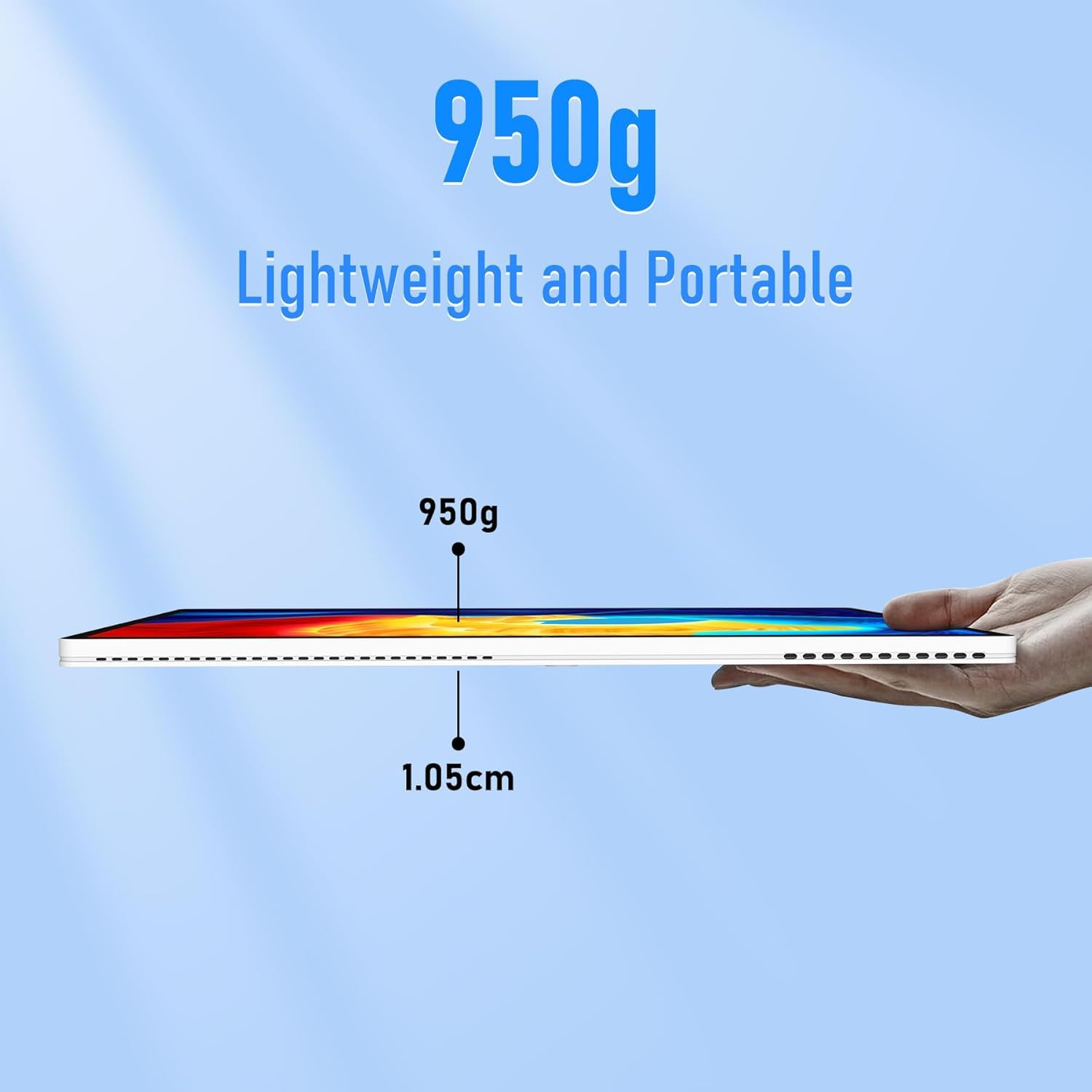 FUNYET 14 inch 2in1 Laptop,Processore N100 16GB RAM 1TB SSD Windows 11 PC Laptop,Tastiera Bluetooth con Retroilluminazione e sblocco con Impronte Digitali