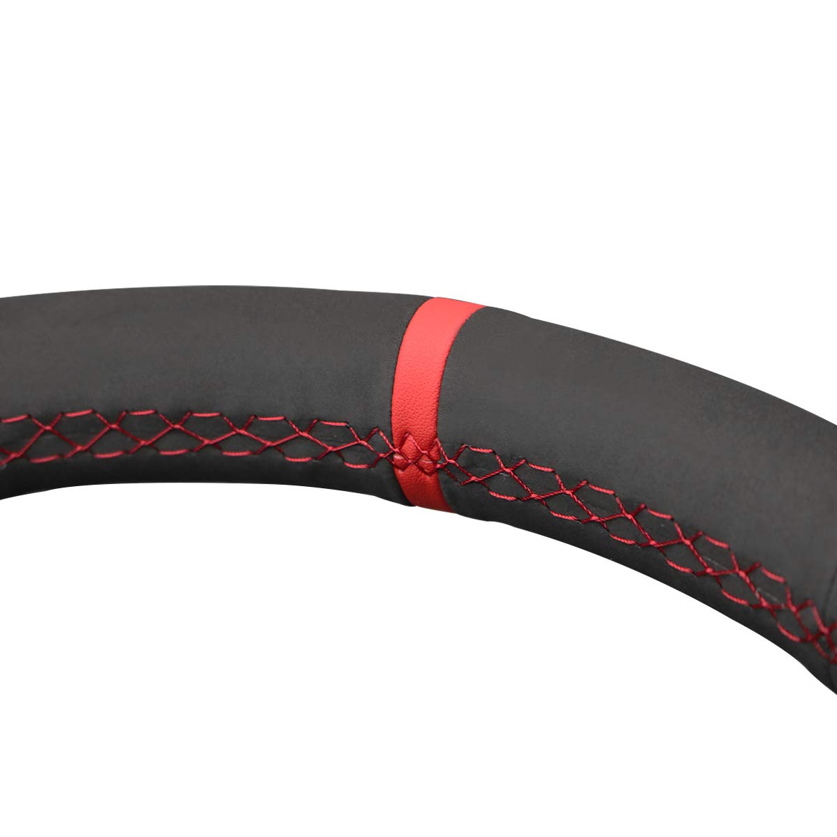 MEWANT Funda de Volante a Medida para Coser Honda Civic Civic 9