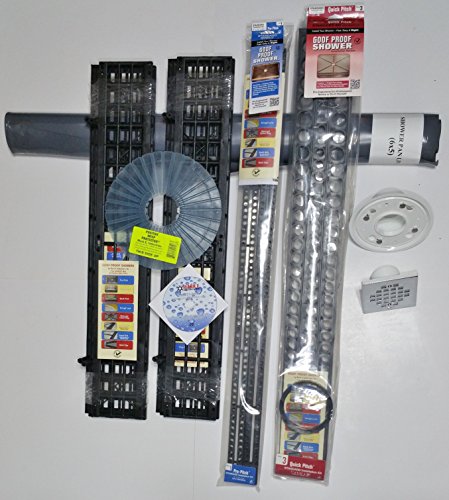 Goof Proof Standard Liner Shower Floor Kit - Thumbnail 6