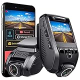 Dash Cam 4K Ultra HD 3840PX2160P, Car Dash Cam Built in WiFi & GPS , 170˚Wide-Angel, Emergency...