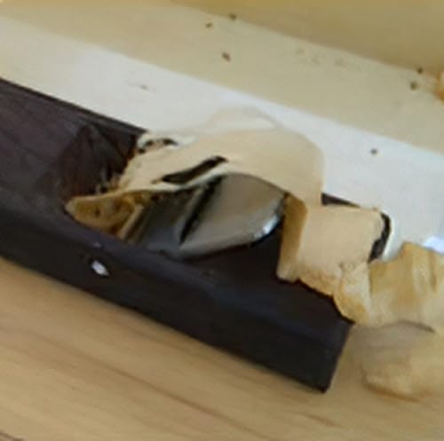 Miniatura 6 de Mini cepilladora de mano, herramienta de avión japonesa para carpintería de bricolaje, recorte, cepillado de madera (7 pulgadas)