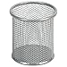 Detectalia Stifthalter, Stifthalter aus Metalldraht – Schreibtisch mit rundem Stifthalter – Stifthalter für Büro/Schule – multifunktionaler Stiftbecher aus Netzstoff – Silber/Grau mit dem günstig Kaufen-Detectalia Stifthalter, Stifthalter aus Metalldraht – Schreibtisch mit rundem Stifthalter – Stifthalter für Büro/Schule – multifunktionaler Stiftbecher aus Netzstoff – Silber/Grau