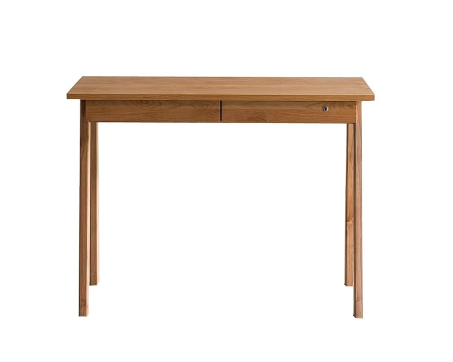 Amazon | 杉工場 クッカ アルダー材の学習机 110cm幅 | 家具の里