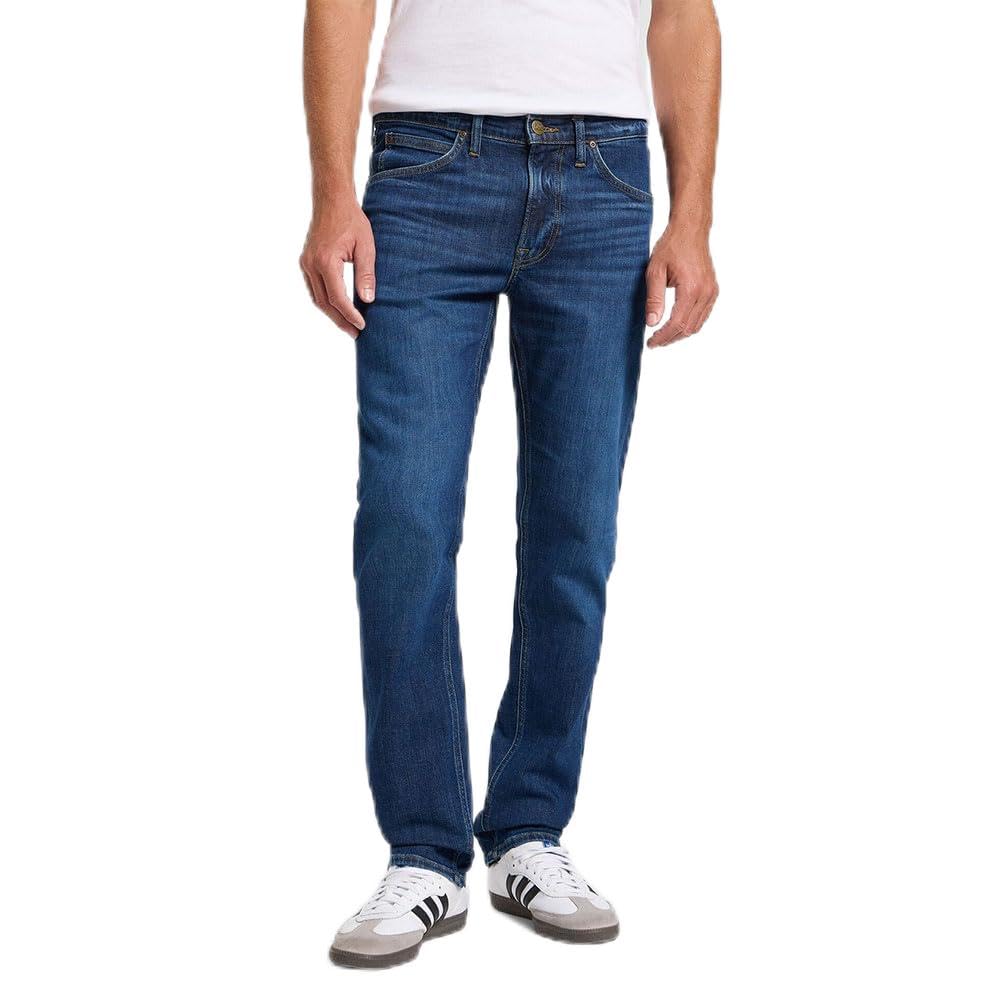 Lee Men's Daren Zip Fly Jeans, Stoney, 32/34