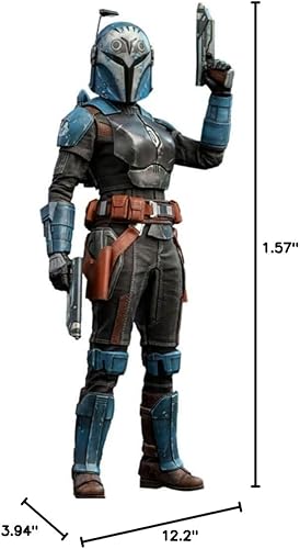Miniatura 2 de Hot Toys Star Wars Mandalorian TMS035 Bo-Katan Kryze Figura a escala 16 (HT907824)