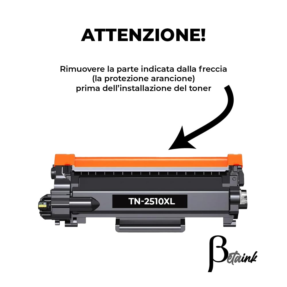 2 Toner Compatibili TN2510XL TN-2510XL TN2510 con Brother DCP L2620DW L2627DWE L2627DWXL L2660DW L2665DW HL L2400DWE MFC L2800DW L2827DW L2827DWXL MFC2960DW versione da 3000 copie (con Chip)