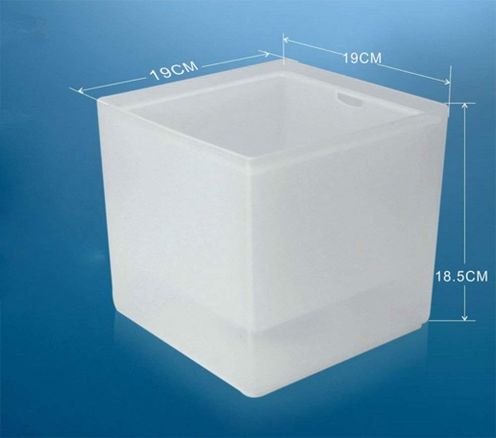 Eiskübel Led, Sektkühler Getränke Bar Ice Bucket Eiskübel, Led Eiskübel Lichter Quadrat Reagenzglas Topf Rotwein Champagner Eimer Beständig Gegen Eiswein Cocktail Licht Weinregal Bar, NA