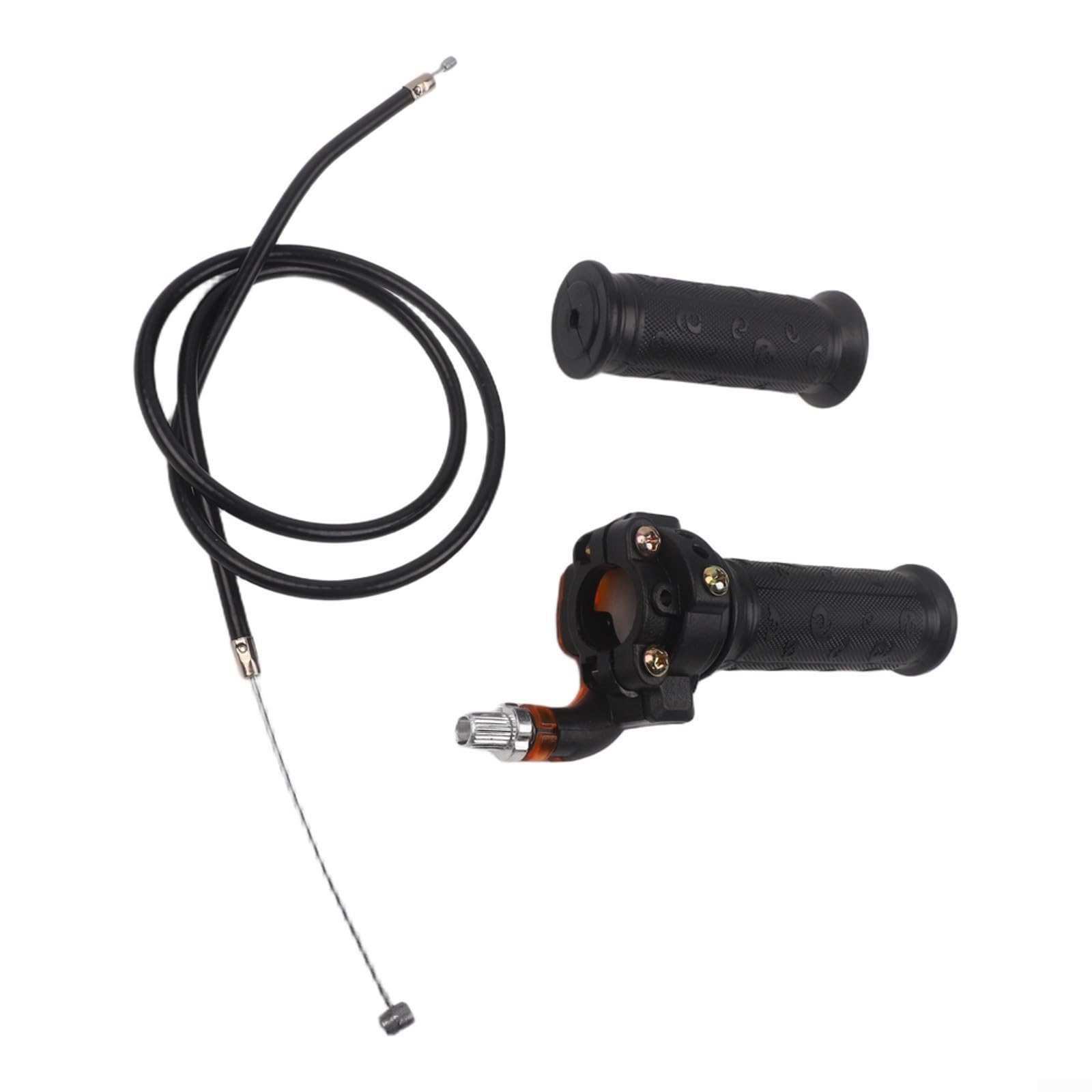 Set manopole acceleratore 49 CC con cavo per moto da cross tascabile a 2 tempi, manopole in gomma e montaggio a gas per controllo mini motore