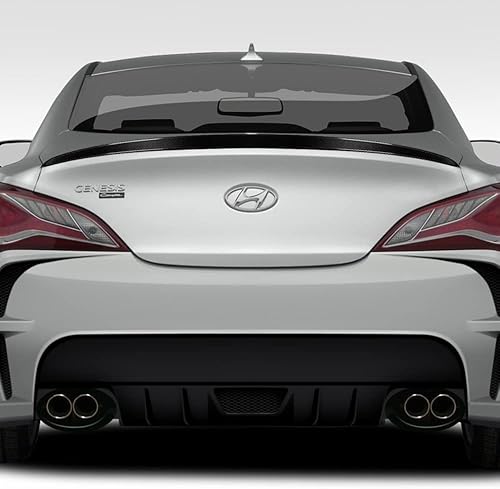 Miniatura 5 de W-POWER, Puerta de elevación de fibra de carbono real para maletero compatible con Hyundai Genesis Coupe 2010-2016, 2011 2012 2013 2014 2015, estilo