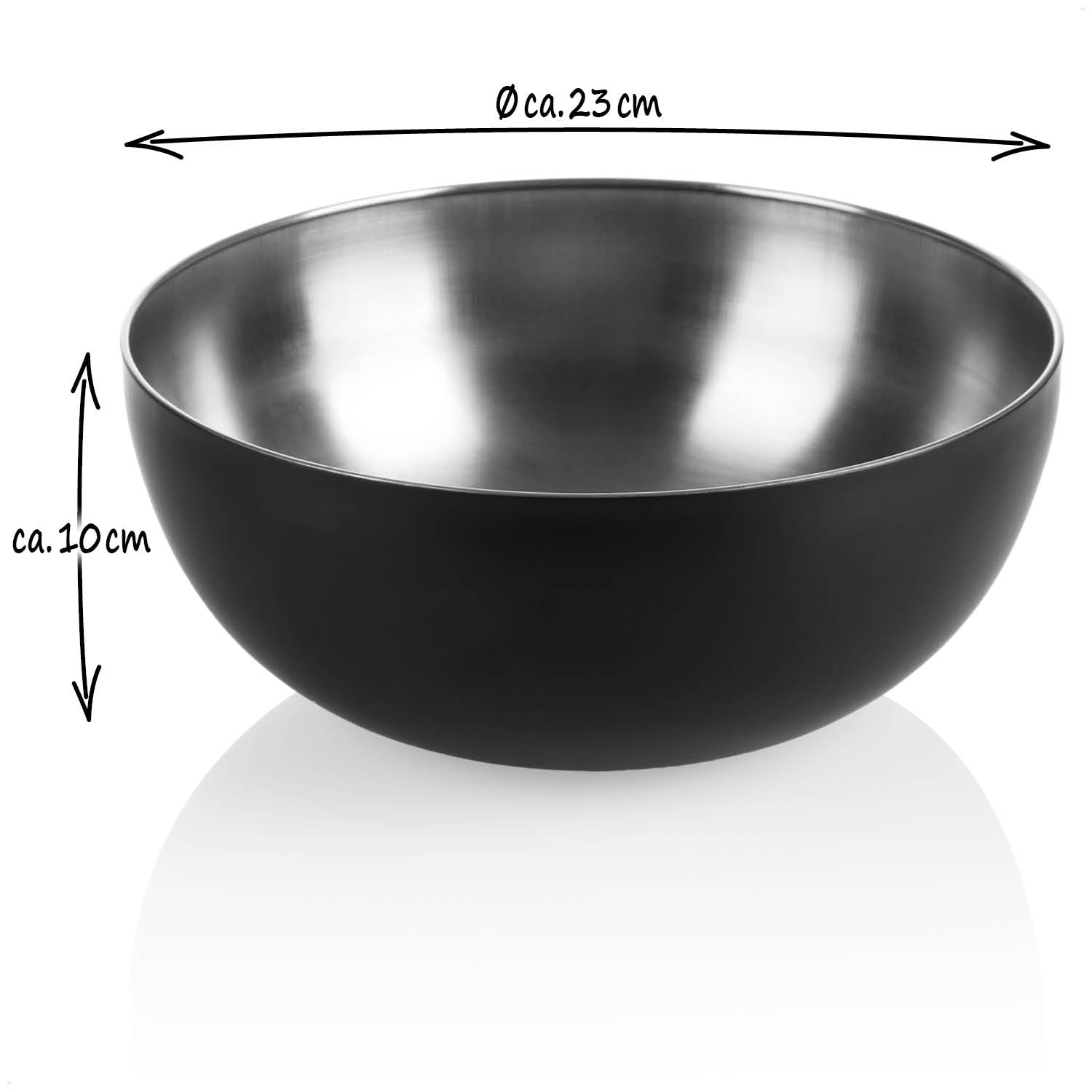 Karl Weis 14060 Centrifuga per Insalata, Acciaio Inox