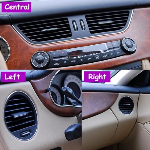 Aérateurs climatisation couvercle sortie grille ventilation CLS W219