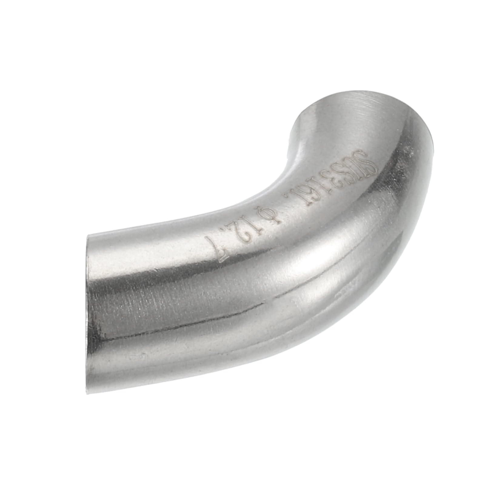 Stainless Steel Exhaust Mandrel Bend - 90 Degree, 38mm Diameter, Performance