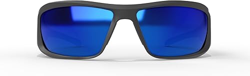 Miniatura 9 de EDGE Brazeau Safety Glasses, Polarized Lenses, Non-Slip, ImpactScratch Resistant, 99.9% UV Protect, ANSI Z87 Rated (Black Frame, Smoke Vapor Shield)