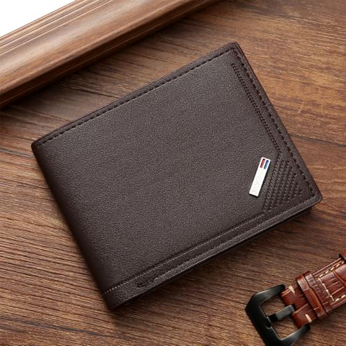Slim RFID Blocking Wallet for Men - Leather Bifold with Money Clip, Minimalist Card Holder for Cards/Cash2