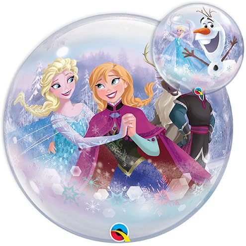 Qualatex Disney 23281 Frozen Characters 22" Single Bubble Balloon