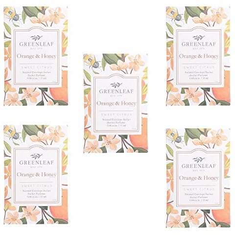 5x Greenleaf - ORANGE und HONEY Cover