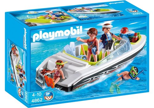 PLAYMOBIL - Lancha Familiar (4862)