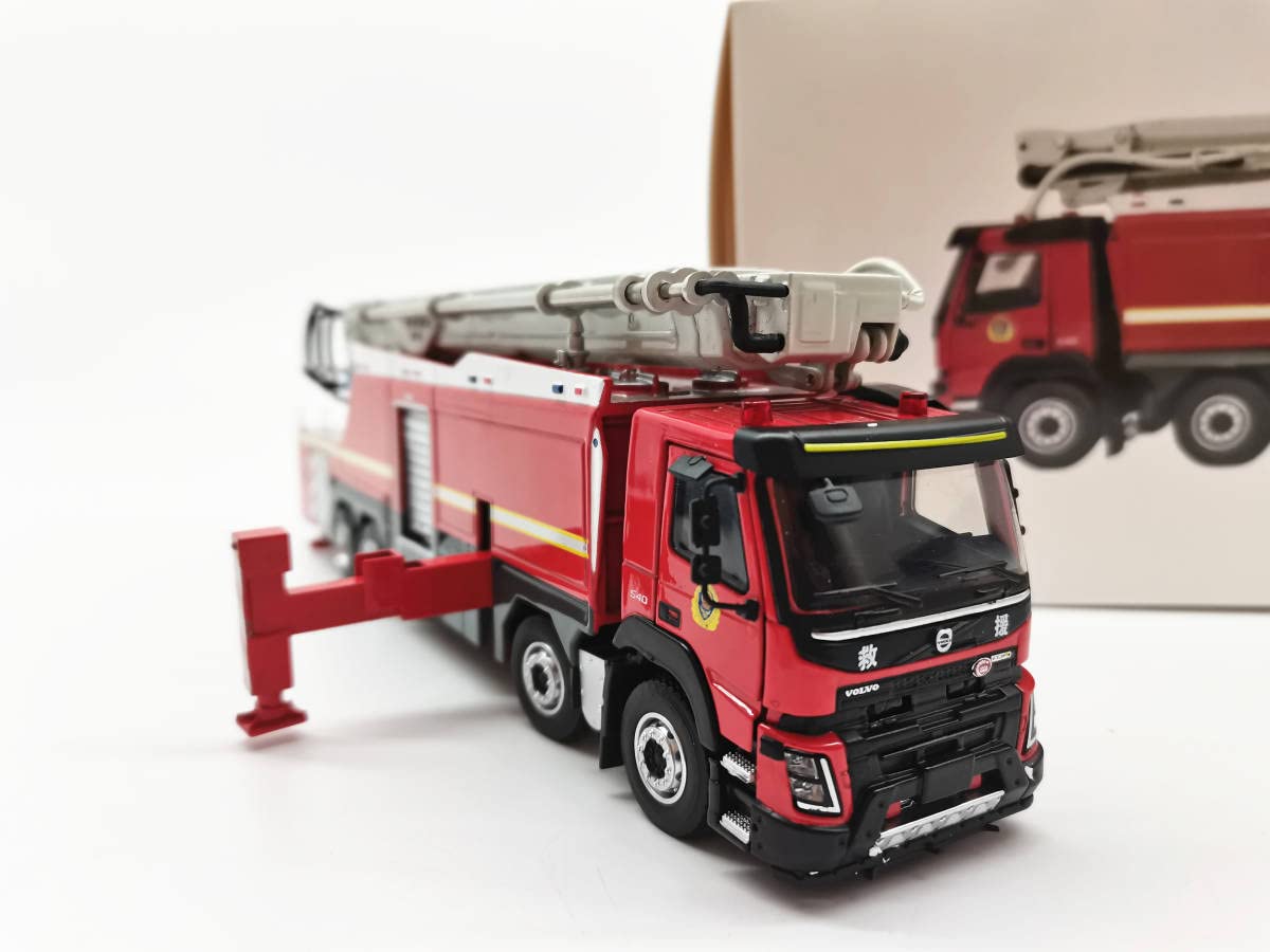 Volvo B 11 消防車ミニカー Amazon | 1/50 ボルボ VOLVO 消防車 | ミニカー・ダイキャスト