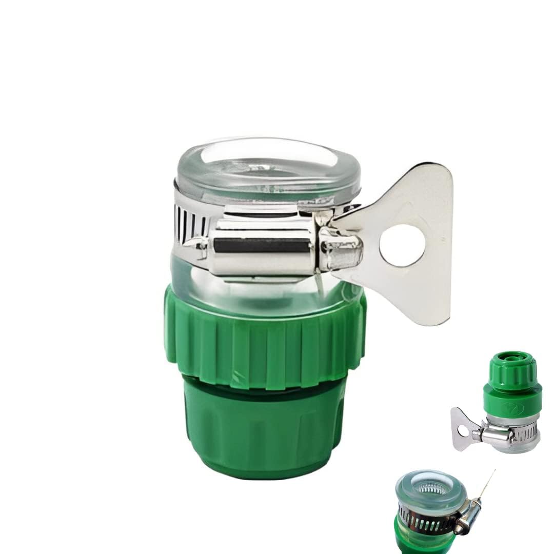 Garden Water Hose Tap Connectors Universal Adapter 1/2 Connector Hose Pipe Fitting for Kitchen Gardening Car Washing Cleaning, Faucet for Shower Irrigation Watering, pack of 2 (B0D94358QT) Amazon Price History, Amazon Price Tracker