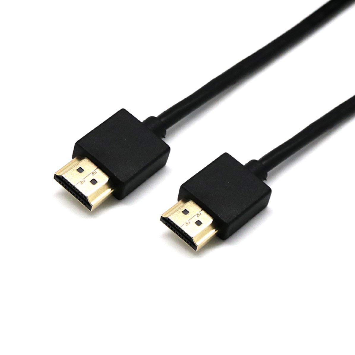 Monllack 1 Cable HDMI 2.1 4K 1536Khz Hdmi de Alta Velocidad 4K 60Hz Uhd HDR 18Gbps Cable Hdmi Converter HDTV Proyectores (Negro)