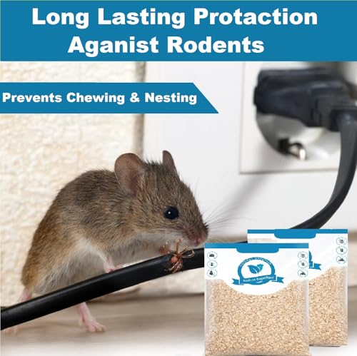 Image of CRIYALE Rat Repellent Pouches Natural, Long-Lasting, Non-Toxic & Eco-Friendly Rodent & Pest Control for Home, Kitchen, Warehouse & Garden Effective Deterrent for Mice, Mouse, Spider & Roaches (10pc)