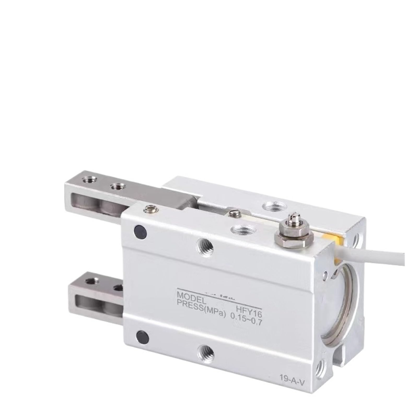 Cylindre à doigt pneumatique HFY25 à double effet et serrage stable