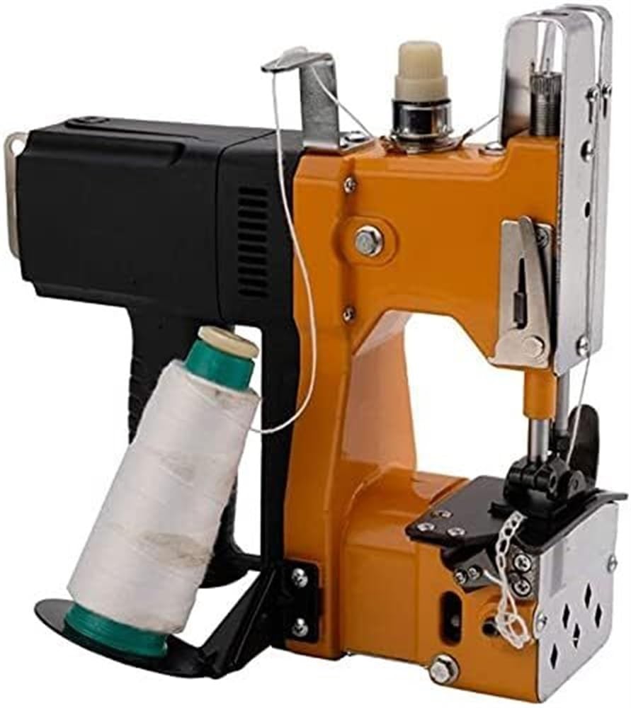 Macchina da cucire portatile, macchina da cucire elettrica per ricamo, cucitrice per sacchetti intrecciati, pelle di serpente, carta di riso, plastica, versatile più vicino per artigianato