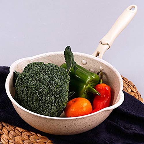 Wok con fondo grueso antiadherente 20 cm miniatura 4