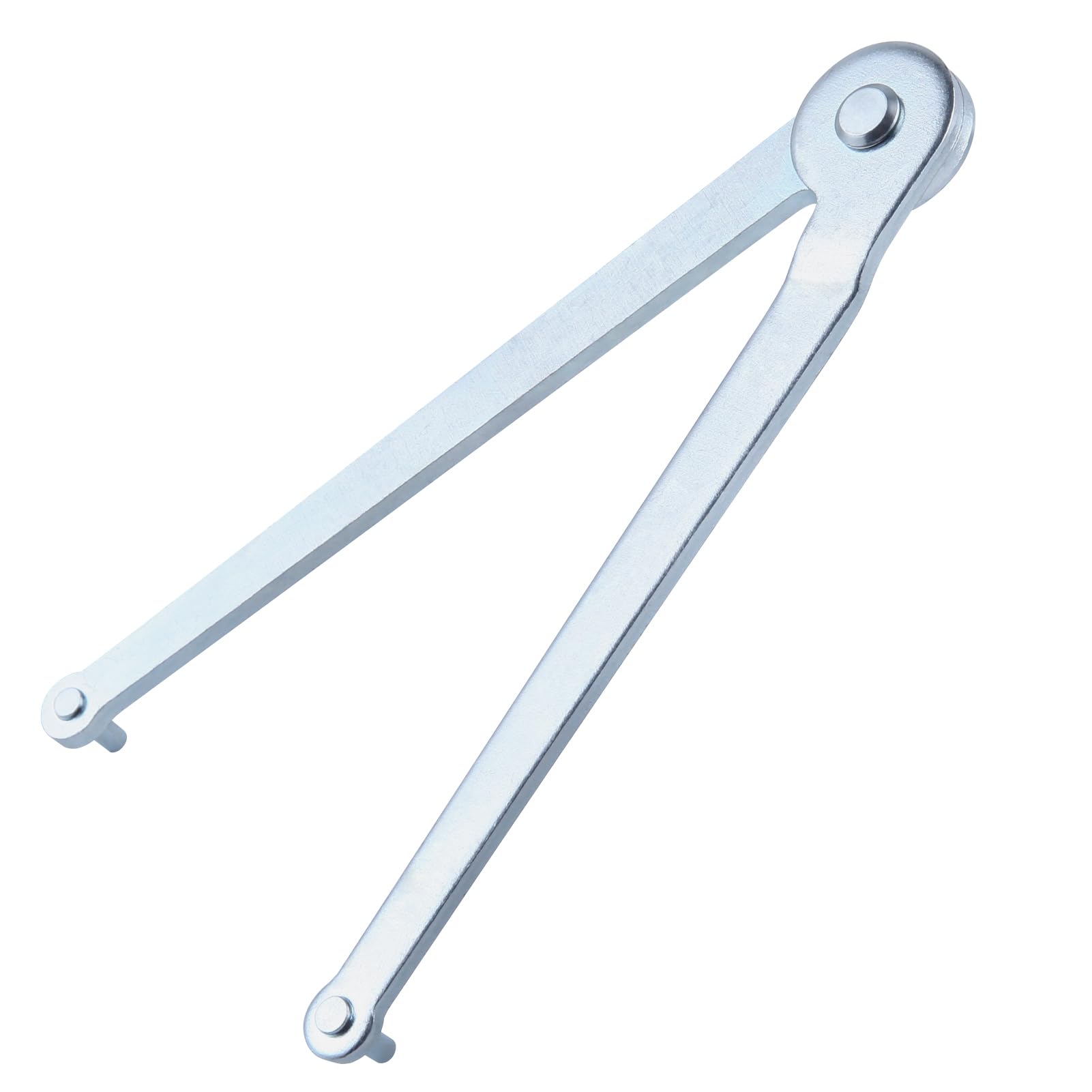 LEONTOOL Universal Adjustable Angle Grinder Wrench, Steel Face Spanner Wrench Pin Pliers, Pin Spanner Wrench Locknut Wrench for Backing Pads on Angle